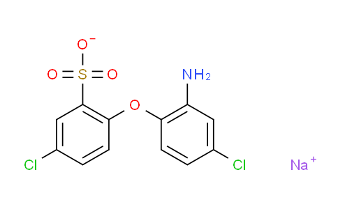 CAS No. 136213-81-5, Sodium 2-(2-amino-4-chlorophenoxy)-5-chlorobenzenesulfonate