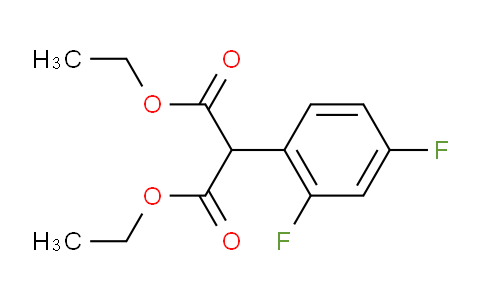 CAS No. 137186-30-2, 2-(2,4-Difluorophenyl)propanedioic acid diethyl ester