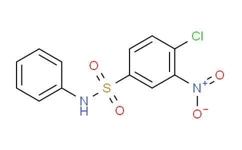 CAS No. 137-49-5, 4-Chloro-3-nitro-N-phenylbenzenesulfonamide