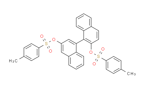CAS No. 137568-37-7, 4-methylbenzenesulfonic acid [1-[3-(4-methylphenyl)sulfonyloxy-1-naphthalenyl]-2-naphthalenyl] ester