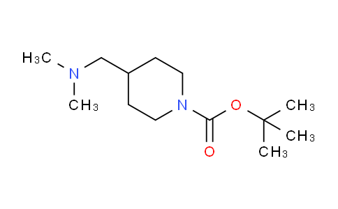 CAS No. 138022-01-2, tert-Butyl 4-((dimethylamino)methyl)piperidine-1-carboxylate