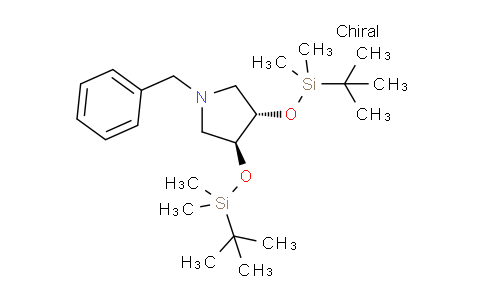 CAS No. 138228-45-2, (3S,4S)-1-Benzyl-3,4-bis((tert-butyldimethylsilyl)oxy)pyrrolidine