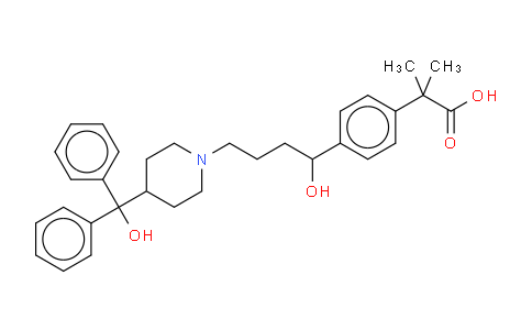 CAS No. 138452-21-8, Fexofenadine hydrochloride