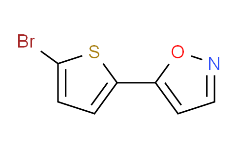 CAS No. 138716-31-1, 5-(5-Bromothiophen-2-yl)isoxazole
