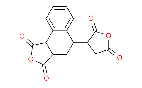 CAS No. 13912-65-7, 5-(2,5-Dioxotetrahydrofuran-3-yl)-4,5-dihydronaphtho[1,2-c]furan-1,3(3aH,9bH)-dione