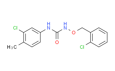 CAS No. 139444-36-3, 1-(3-chloro-4-methylphenyl)-3-[(2-chlorophenyl)methoxy]urea