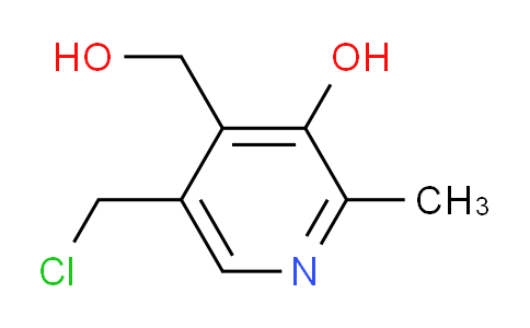 CAS No. 13983-22-7, 5-(Chloromethyl)-4-(hydroxymethyl)-2-methyl-3-pyridinol