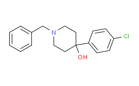 CAS No. 56108-25-9, N-Benzyl-4-(p-chlorophenyl)-4-piperidinol