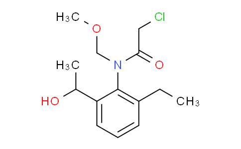 CAS No. 14121-49-4, 2-chloro-N-[2-ethyl-6-(1-hydroxyethyl)phenyl]-N-(methoxymethyl)acetamide