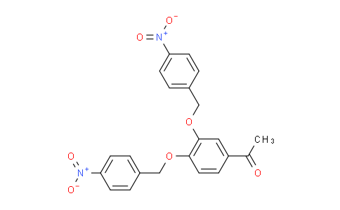 CAS No. 141818-69-1, 1-[3,4-bis[(4-nitrophenyl)methoxy]phenyl]ethanone