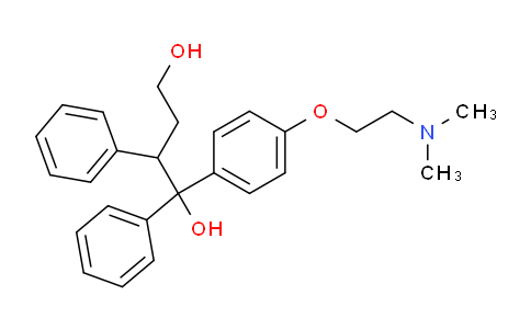 CAS No. 141854-25-3, 1-[4-[2-(dimethylamino)ethoxy]phenyl]-1,2-diphenylbutane-1,4-diol