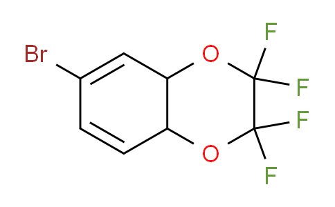 CAS No. 141872-90-4, 6-bromo-2,2,3,3-tetrafluoro-4a,8a-dihydro-1,4-benzodioxin