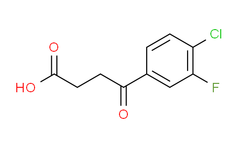 CAS No. 142048-54-2, 4-(4-chloro-3-fluorophenyl)-4-oxobutanoic acid