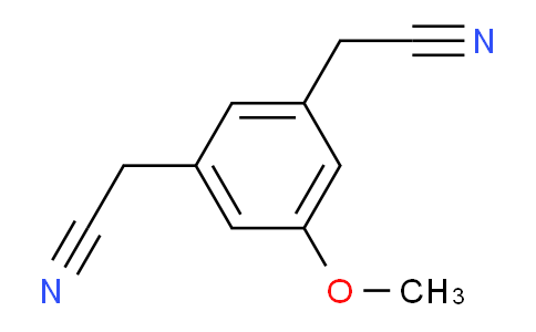 CAS No. 142588-06-5, 2-[3-(Cyanomethyl)-5-methoxyphenyl]acetonitrile