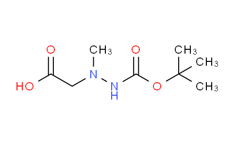 CAS No. 142683-66-7, 2-[methyl-[[(2-methylpropan-2-yl)oxy-oxomethyl]amino]amino]acetic acid