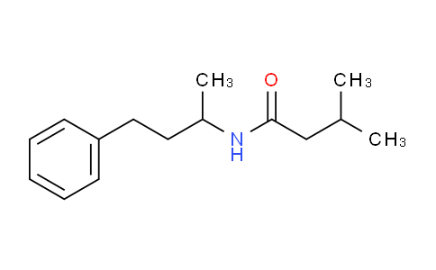 CAS No. 143085-87-4, 3-Methyl-N-(4-phenylbutan-2-yl)butanamide