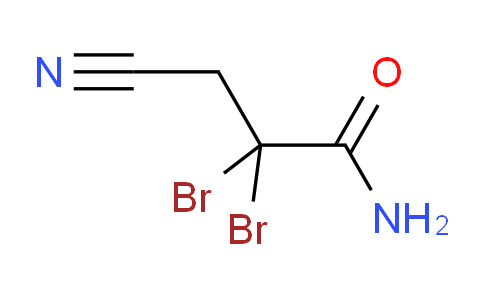 CAS No. 143111-81-3, 2,2-Dibromo-3-cyanopropanamide
