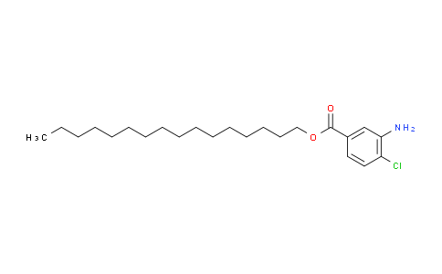 CAS No. 143269-74-3, 3-amino-4-chlorobenzoic acid hexadecyl ester