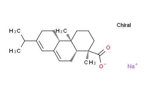 CAS No. 14351-66-7, sodium (1R,4aR,4bR,10aR)-1,4a-dimethyl-7-propan-2-yl-2,3,4,4b,5,6,10,10a-octahydrophenanthrene-1-carboxylate