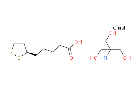 CAS No. 14358-90-8, R-alpha-Lipoic acid tromethamine salt