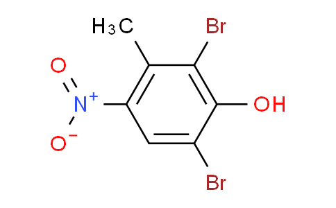 CAS No. 14401-03-7, 2,6-Dibromo-3-methyl-4-nitrophenol