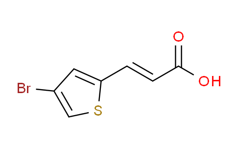 CAS No. 144558-44-1, 3-(4-Bromothiophen-2-yl)acrylic acid