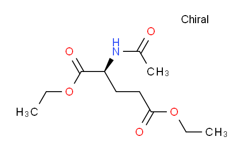 CAS No. 1446-19-1, (S)-Diethyl 2-acetamidopentanedioate