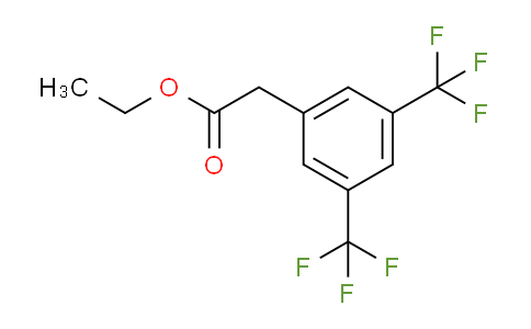 CAS No. 144632-97-3, Ethyl 2-(3,5-bis(trifluoromethyl)phenyl)acetate