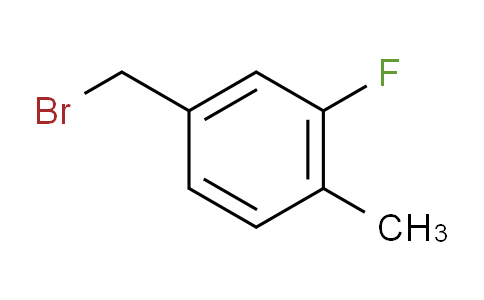 CAS No. 145075-44-1, 4-(Bromomethyl)-2-fluoro-1-methylbenzene