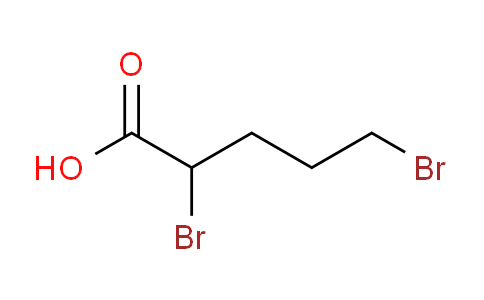 DY791549 | 1450-81-3 | 2,5-Dibromopentanoic acid