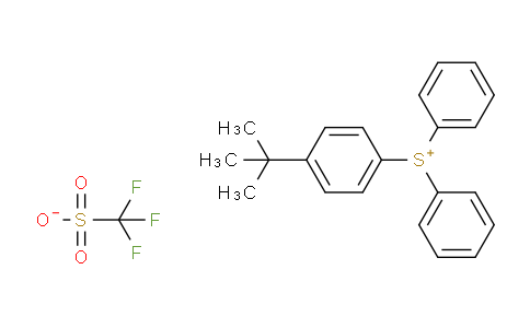 CAS No. 145612-66-4, (4-(Tert-Butyl)phenyl)diphenylsulfonium trifluoromethanesulfonate