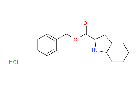 CAS No. 145641-35-6, 2,3,3a,4,5,6,7,7a-Octahydro-1H-indole-2-carboxylic acid (phenylmethyl) ester hydrochloride