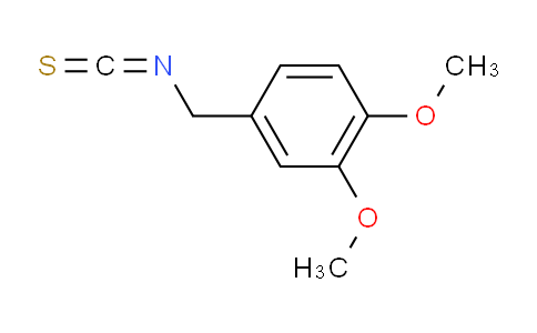 CAS No. 14596-50-0, 4-(isothiocyanatomethyl)-1,2-dimethoxybenzene