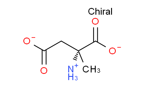CAS No. 14603-76-0, (2R)-2-ammonio-2-methylbutanedioate
