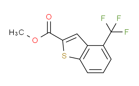 CAS No. 146137-87-3, Methyl 4-(trifluoromethyl)benzo[b]thiophene-2-carboxylate