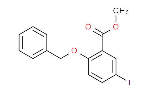 CAS No. 146335-26-4, Methyl 2-(benzyloxy)-5-iodobenzoate