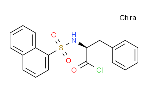 CAS No. 146864-62-2, (S)-2-(Naphthalene-1-sulfonamido)-3-phenylpropanoyl chloride
