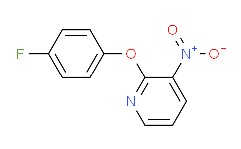 CAS No. 147143-58-6, 2-(4-Fluorophenoxy)-3-nitropyridine