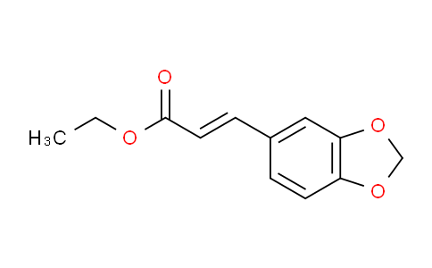 CAS No. 14731-78-3, (E)-3-(1,3-benzodioxol-5-yl)-2-propenoic acid ethyl ester
