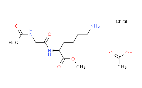 CAS No. 14752-92-2, Ac-Gly-Lys-OMe acetate salt