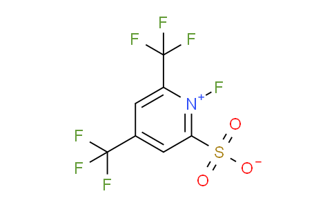 CAS No. 147541-03-5, 1-fluoro-4,6-bis(trifluoromethyl)-2-pyridin-1-iumsulfonate