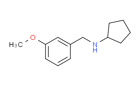 CAS No. 147724-24-1, N-(3-Methoxybenzyl)cyclopentanamine