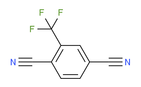 CAS No. 1483-44-9, 2-(trifluoromethyl)benzene-1,4-dicarbonitrile