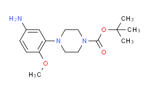 CAS No. 148546-91-2, tert-butyl 4-(5-aMino-2-Methoxyphenyl)piperazine-1-carboxylate