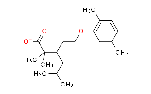 CAS No. 149105-26-0, 3-[2-(2,5-dimethylphenoxy)ethyl]-2,2,5-trimethylhexanoate