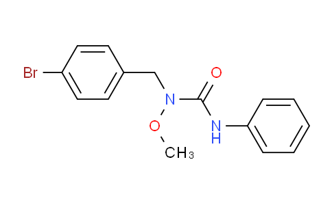 CAS No. 149281-92-5, 1-(4-Bromobenzyl)-1-methoxy-3-phenylurea