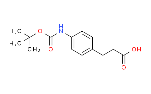 CAS No. 149506-05-8, 3-(4-((tert-Butoxycarbonyl)amino)phenyl)propanoic acid