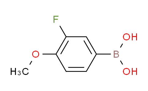 CAS No. 149506-26-3, (3-fluoro-4-methoxyphenyl)boronic acid