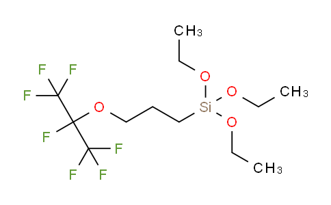 CAS No. 149838-19-7, triethoxy-[3-(1,1,1,2,3,3,3-heptafluoropropan-2-yloxy)propyl]silane