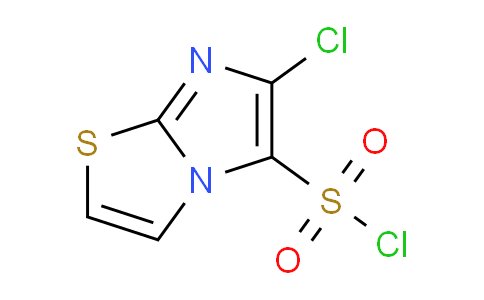 CAS No. 150020-64-7, 6-chloro-5-imidazo[2,1-b]thiazolesulfonyl chloride